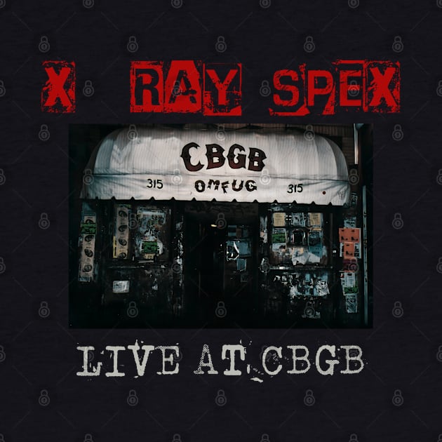 x ray spex live at cbgb by kusuka ulis